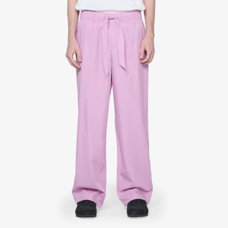 Reinforced cargo pants for heavy-duty field work -Cotton Poplin Pyjama Pant Purple Pink