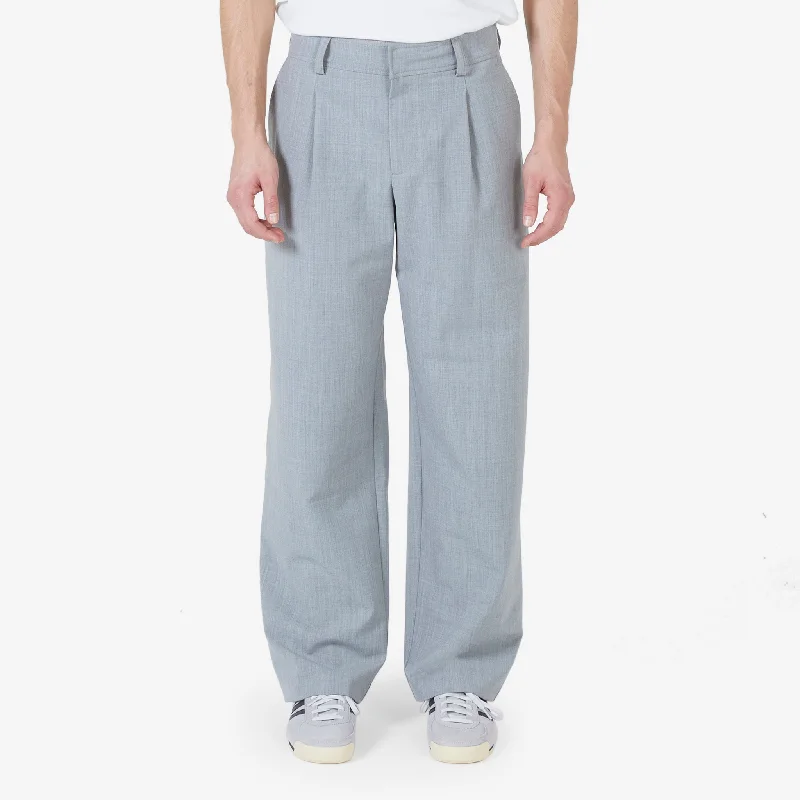 Versatile black pants for any occasion pairing -Aidan Pant Grey