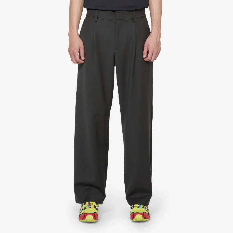 Flowy linen pants for relaxed tropical vacations -Aidan Pant Brown