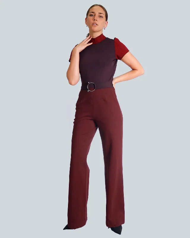 Stylish cropped pants for warm season trends -HEFZIBA | Jumpsuit