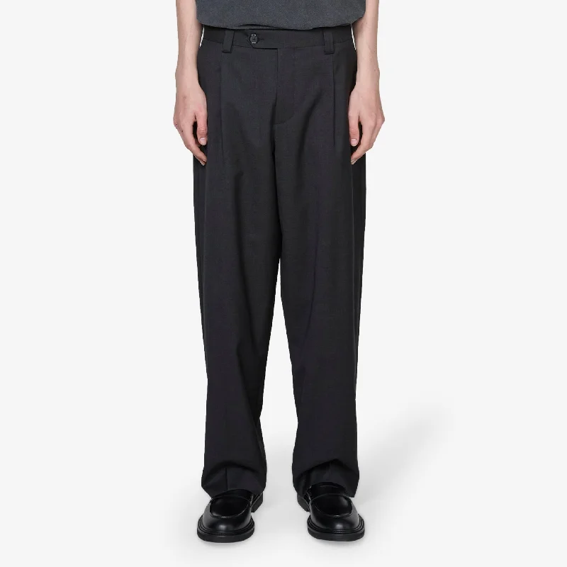 Casual khaki pants for weekend errand runs -Service Trousers Anthracite