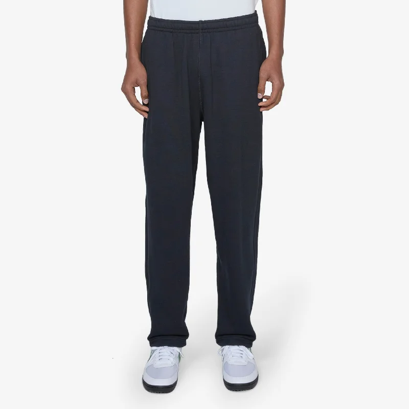 Classic wool pants for cold weather elegance -Nike Wool Classics Fleece OH Pant Black