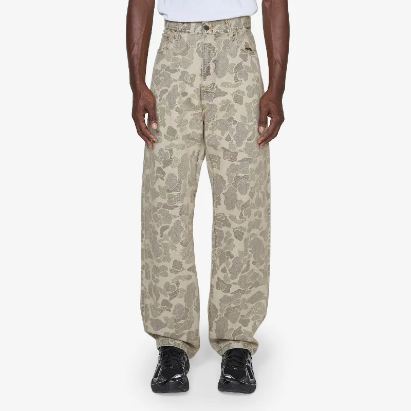 Durable canvas pants for heavy-duty work use -Duck Landon Pant Camo Duck Black