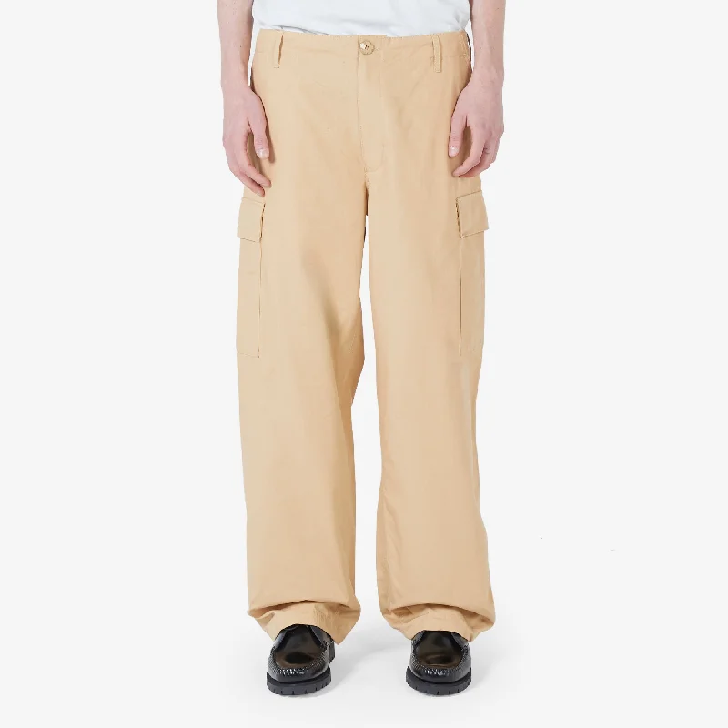 Tailored slim pants for polished business looks -Cargo Workwear Pant Camel