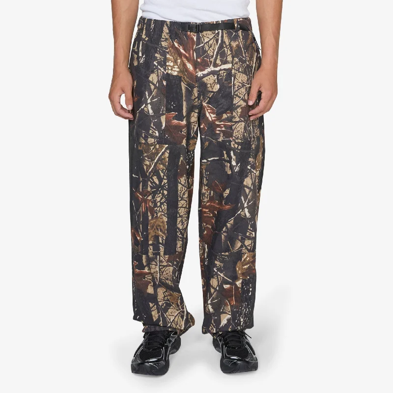 Breathable linen pants for hot summer days -TRS Pants Forest Camo