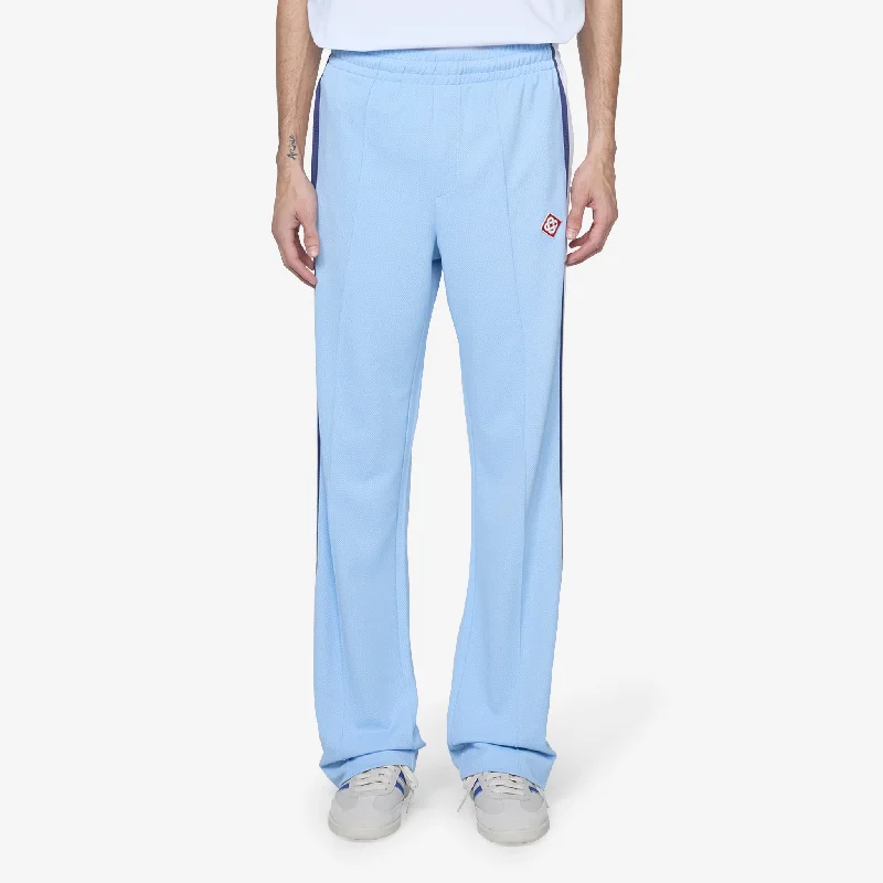 Quick-dry pants for active sports enthusiasts -Track Bottoms Pale Blue