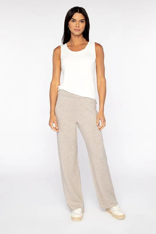 Soft stretch pants for all-day wear ease -Doubleknit Pant