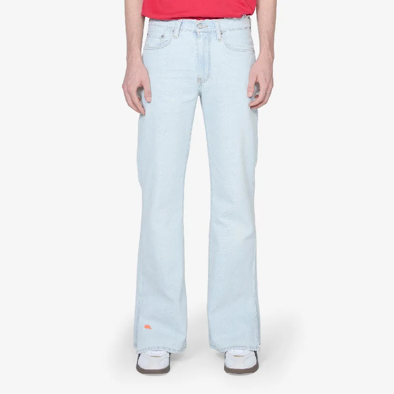 Heavy-duty work pants with tool pocket storage -Levi's Bootcut Jean Blue