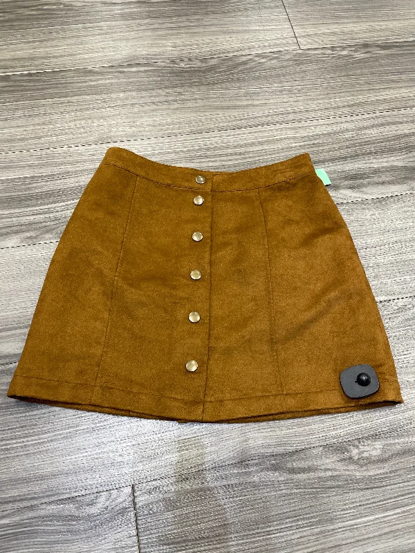 High-waisted pencil skirts for professional office wear -Bronze Skirt Mini & Short Old Navy, Size 2