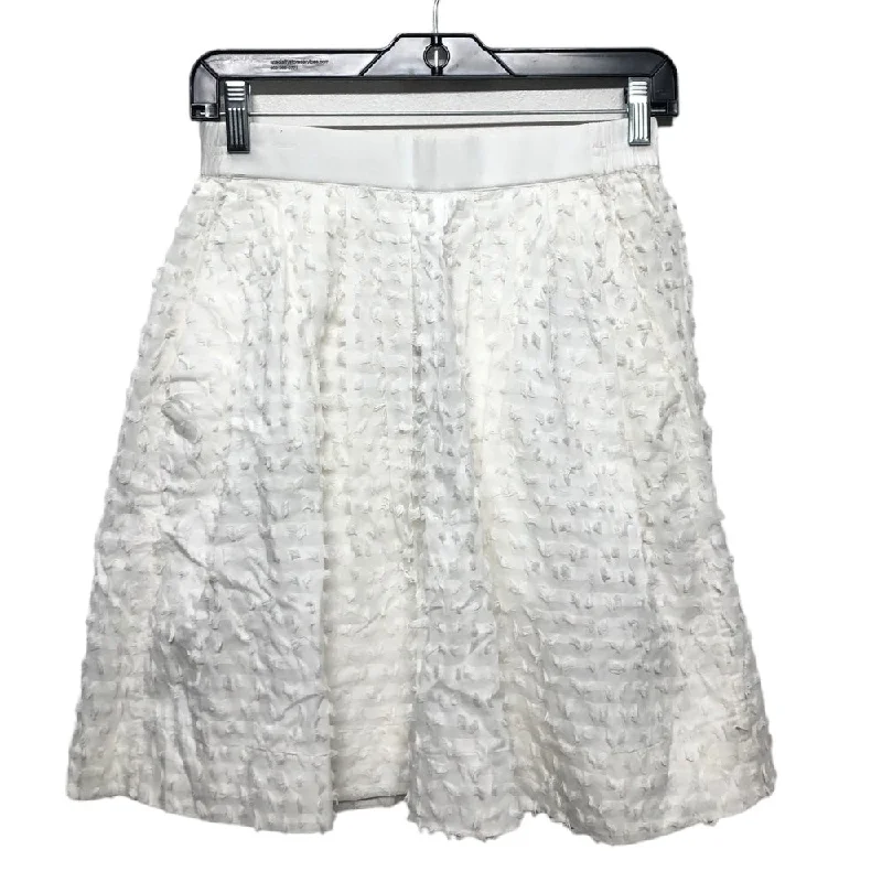 Wrap midi skirts for stylish ease -White Skirt Mini & Short J. Crew, Size 0