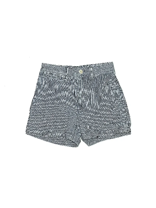 Abstract Shorts for Creative -Mid-Rise Denim Shorts in Light Wash