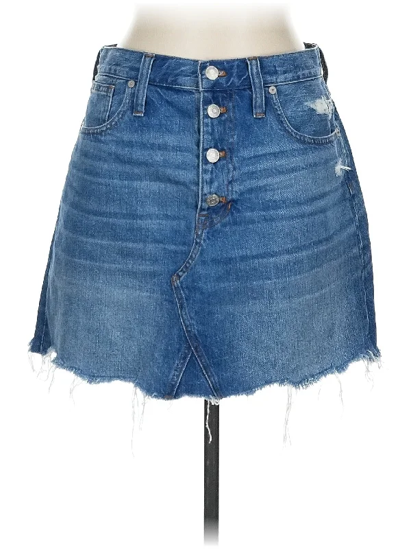 Faux Leather Skirts for Affordable -Denim Skirt