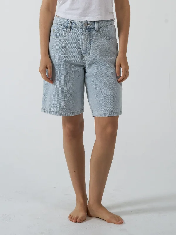 Cargo Shorts for Utility Purpose -Jordan Short - Faded Dust Blue