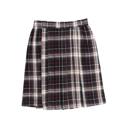 Leather Short Skirts for Edgy -MARMAR COPENHAGEN CHECKED WAISTED SKIRT [Final Sale]