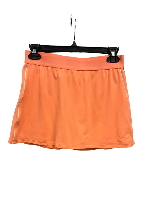 Pleated midi skirts for timeless grace -Peach Skirt Mini & Short Nike Apparel, Size S