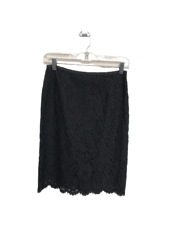 Cute skirts with playful polka dots -Black Skirt Mini & Short By Ann Taylor, Size: 2