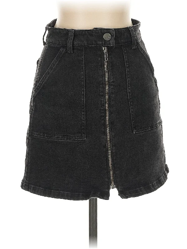 Polyester Shorts for Durable -Denim Skirt