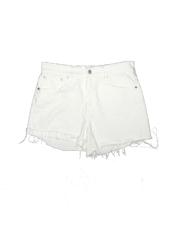 Tie-Up Skirts for Decorative -High-Rise Denim Shorts