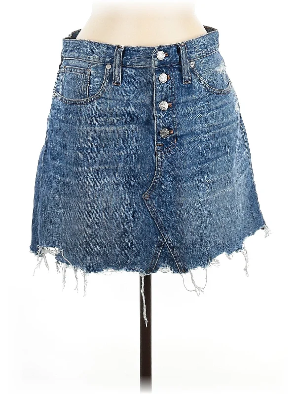 Faux Leather Skirts for Affordable -Denim Skirt