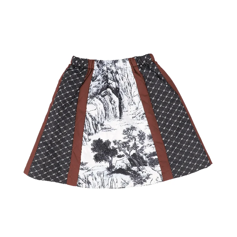 Cotton Short Skirts for Comfort -ONE CHILD MULTI COLOR DESIGN SKIRT [Final Sale]