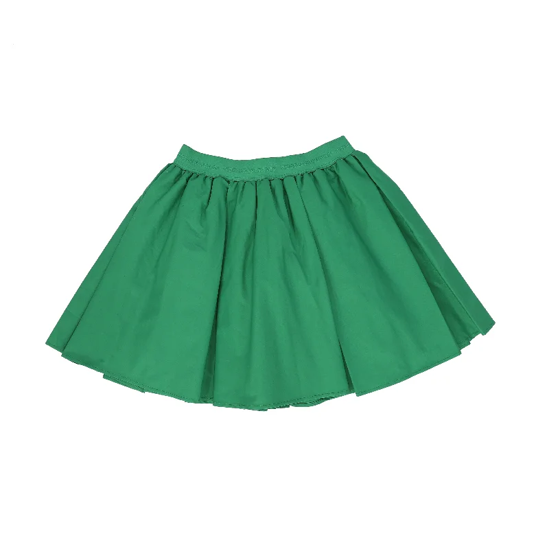 Khaki Long Skirts for Casual -JNBY GREEN WAISTED SKIRT [FINAL SALE]