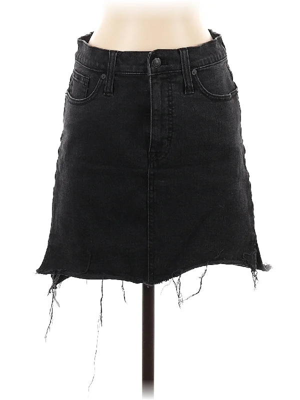 Silk Skirts for Luxurious -Denim Skirt