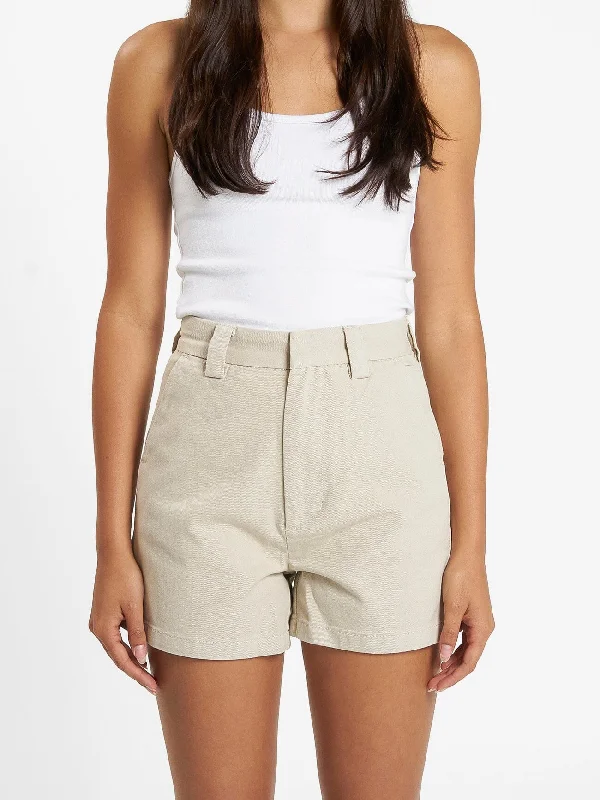 Sleeveless Skirts for Coolness -Koko Short - Oatmeal