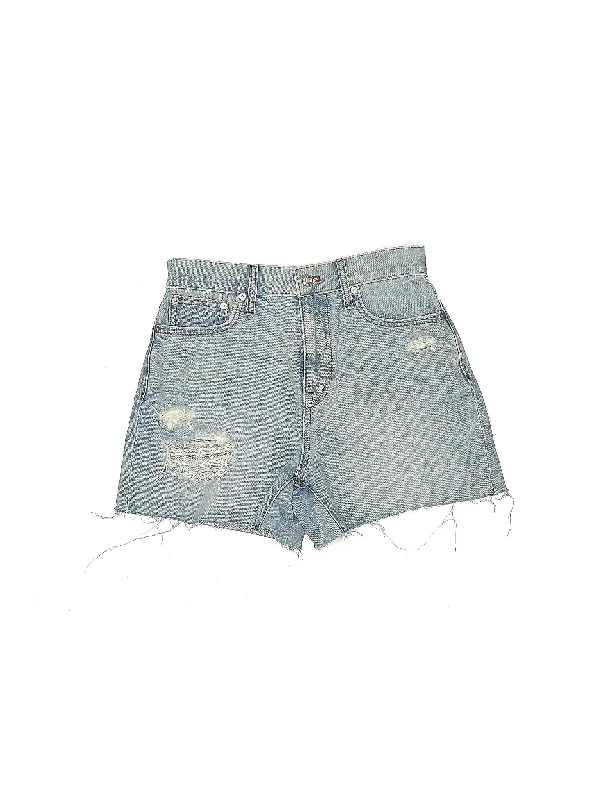 Off-Shoulder Skirts for Feminine -Denim Shorts