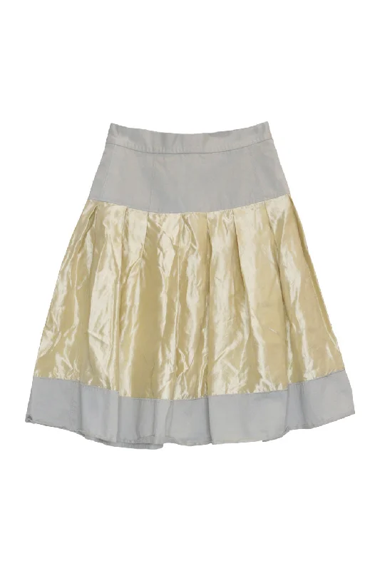 Cotton Long Skirts for Comfort -[WW23615] Dolce & Gabbana | knee Length Skirt