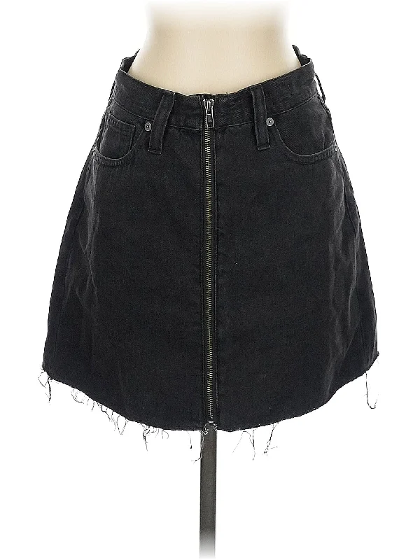 Sequined Shorts for Sparkle -Denim Skirt