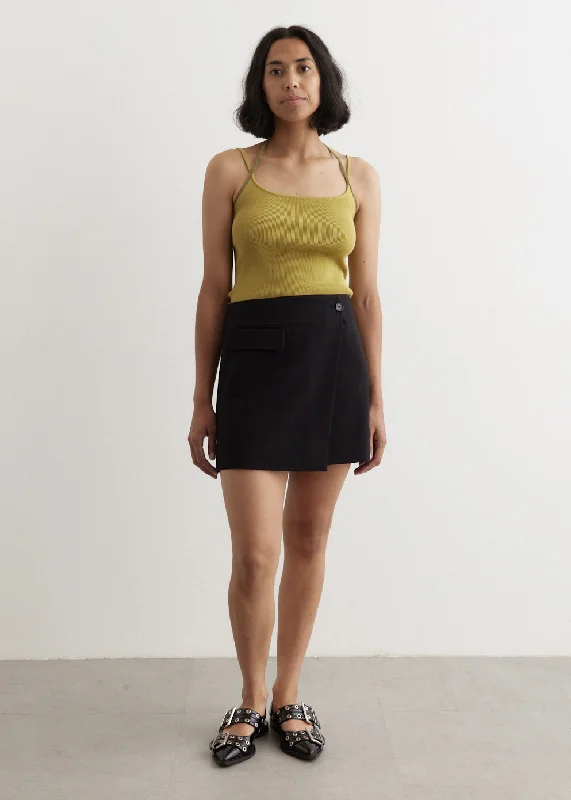 Classic skirts with subtle texture weave -Piper Skirt