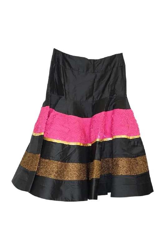 Maximalist Long Skirts for Bling -[WW19508] Manish Arora | knee Length Skirt