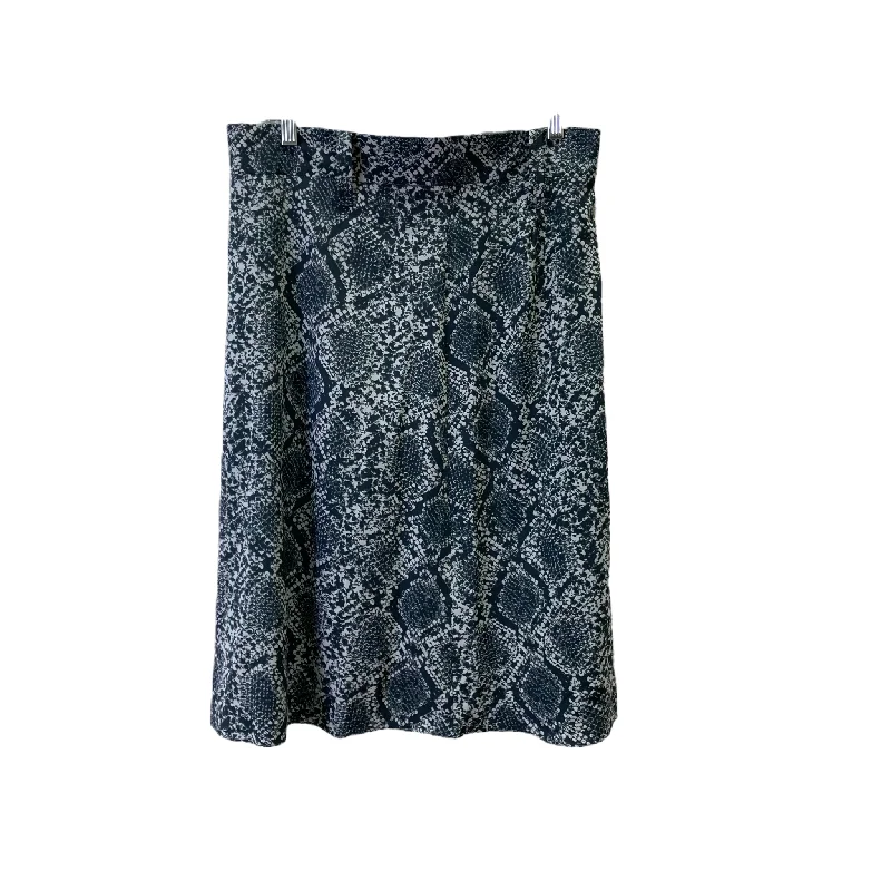 Classic skirts with simple clean lines -Animal Print Skirt Midi By Karl Lagerfeld, Size: M