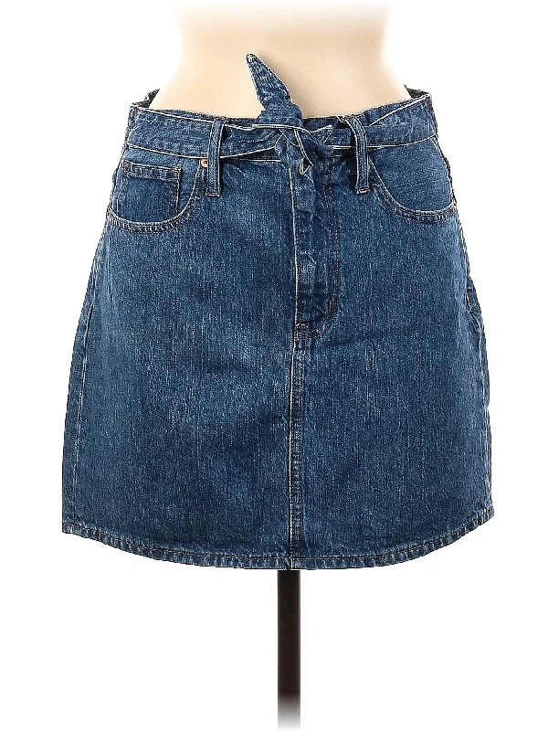 Wool Shorts for Warmth Needed -Denim Skirt