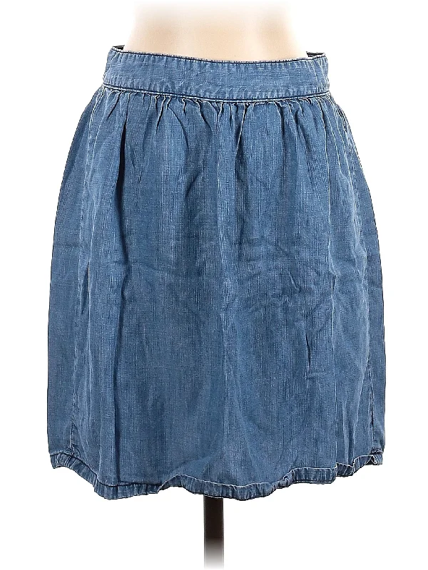 Pink Skirts for Feminine -Denim Skirt