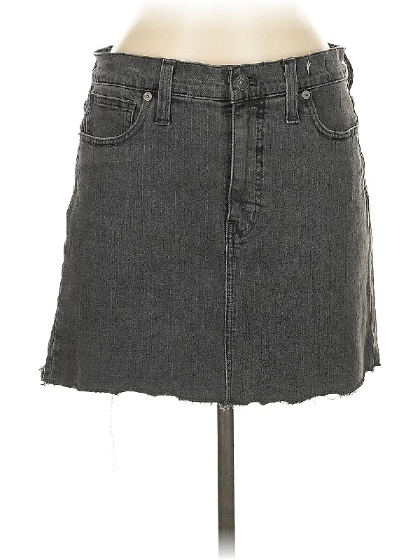 Bermuda Shorts for Modest Style -Denim Skirt